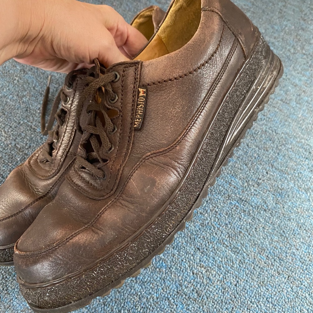 Mephistom Leather Men’s shoes Sz 10